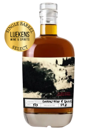 The Burning Chair Cask Strength Luekens Single Barrel Select 750ml