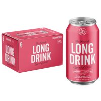 The Long Drink Cranberry Soda 12oz 6pk
