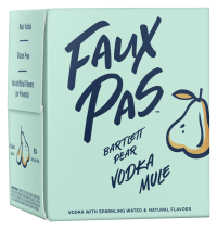 Faux Pas Bartlett Pear Vodka Mule