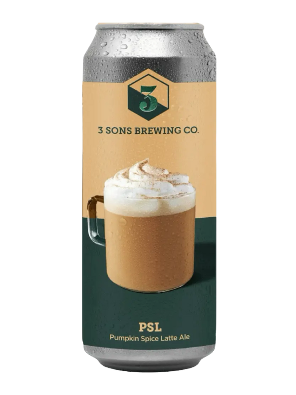 3 Sons Pumpkin Spiced Latte 16oz 4pk Cn 3 Sons Pumpkin Spiced Latte 16oz 4pk Cn