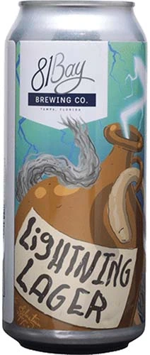 81Bay Lightning Lager 16oz 4pk Cn