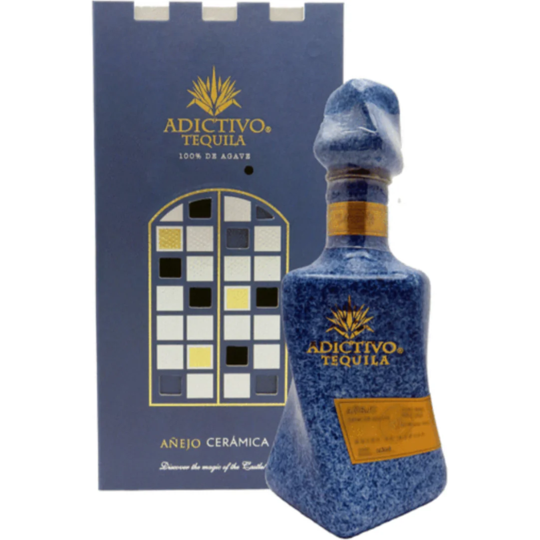 Adictivo Anejo Ceramica Tequila 750ml