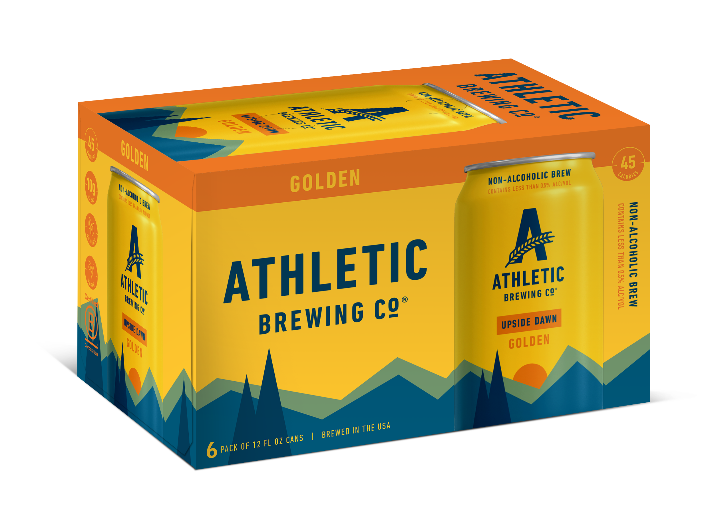 Athletic Brewing Upside Dawn NA 12oz 6pk Cn