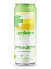 Ayrloom Yuzu Citrus Seltzer THC 10mg 12oz 4pk Cn