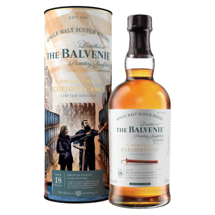 Balvenie 18yr Pineau Cask Finish Single Malt Scotch 750ml