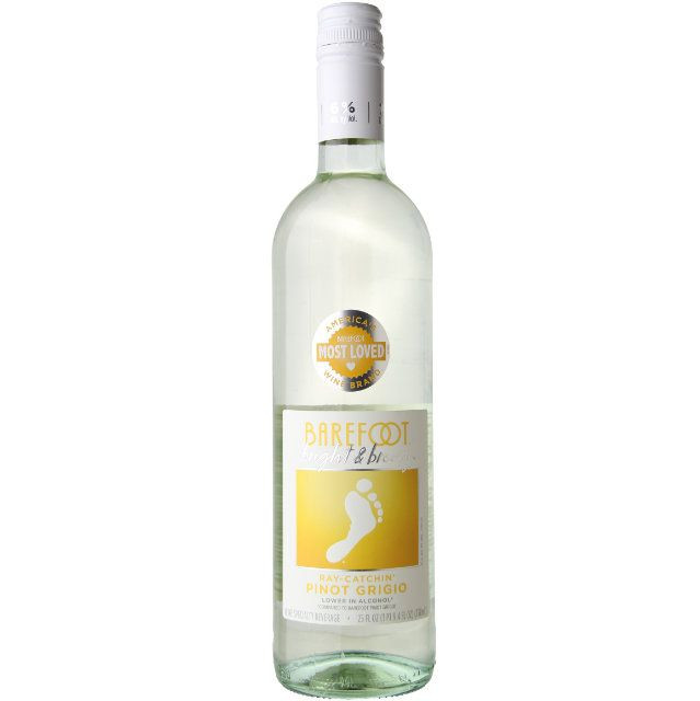 Barefoot Bright & Breezy Pinot Grigio 750ml