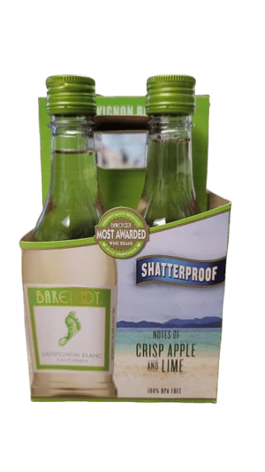Barefoot Sauvignon Blanc 187ml 4pk