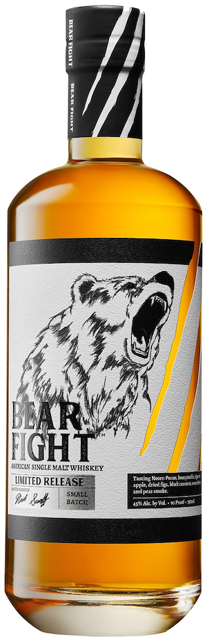 Bear Fight American Single Malt Whiskey 750ml
