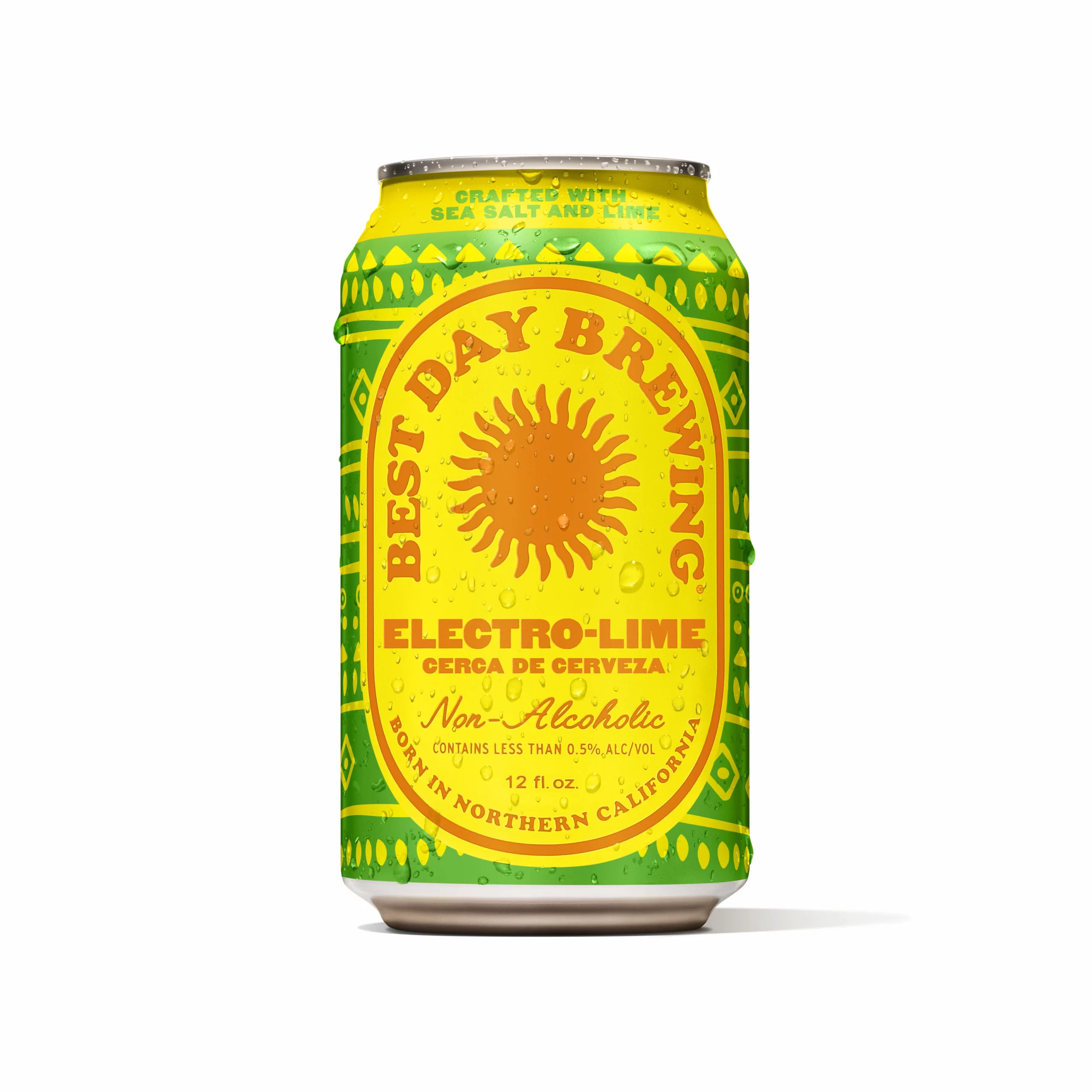 Best Day Electro Lime NA 12oz 6pk Cn