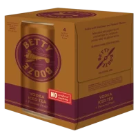 Betty Booze Vodka Iced Tea Passion Fruit 4pk