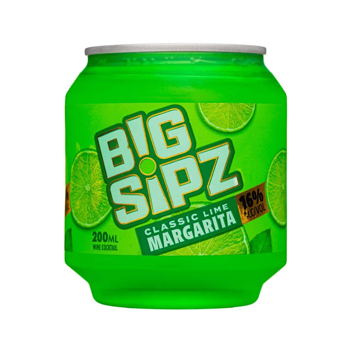 Big Sipz Lime Margarita 200ml Sng Btls