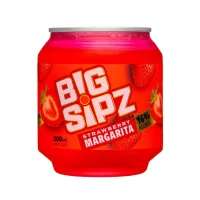 Big Sipz Strawberry Margarita 200ml Sng Btls