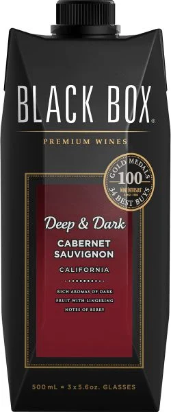 Black Box Deep & Dark Cabernet 500ml