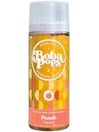 Boba Pops Peach Cocktail Caviar 375ml