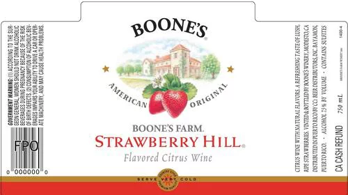 Boones Strawberry Hill