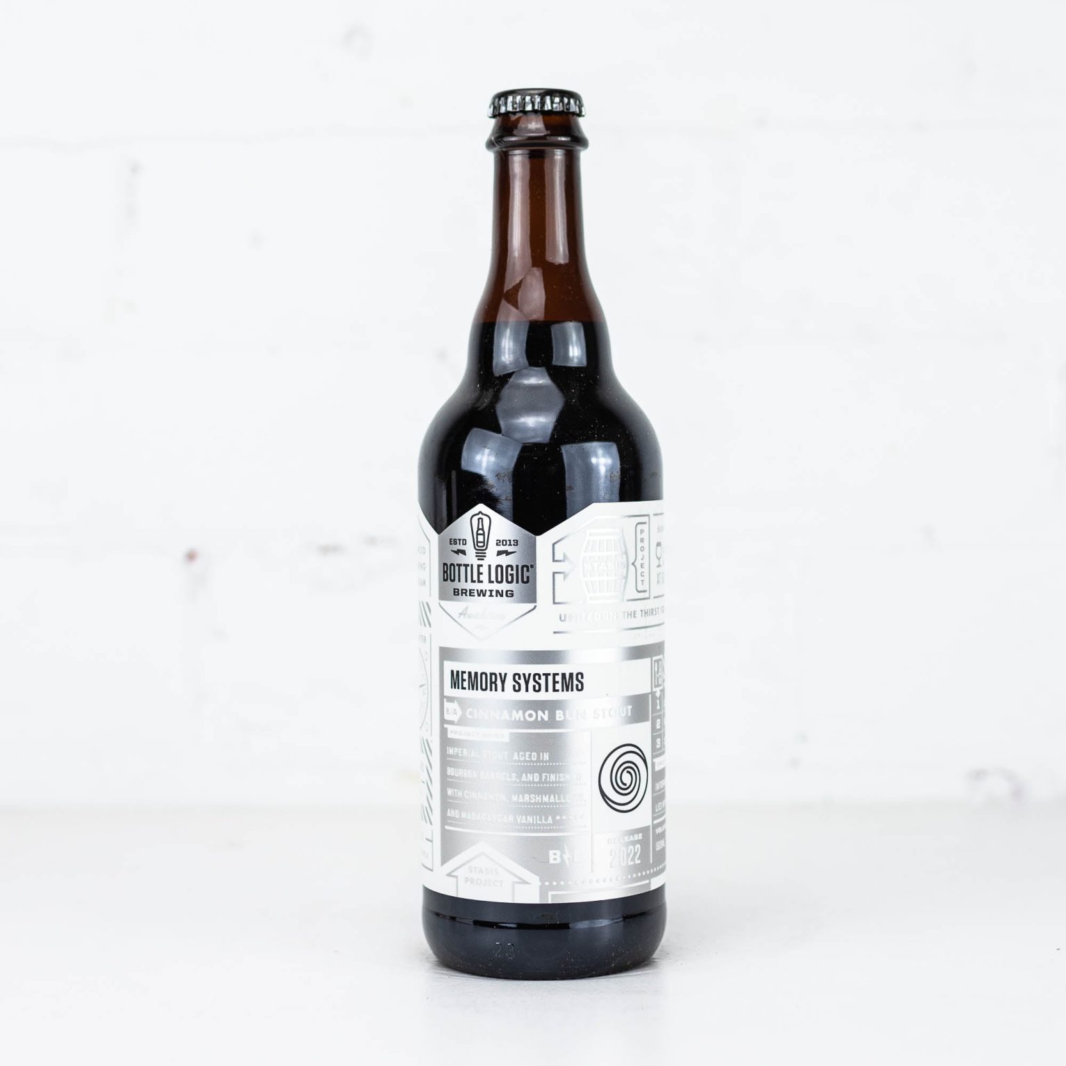 Bottle Logic Memory Systems Cinnamon Bun Stout 500ml Btl