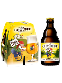 Brasserie La Chouffe Blonde 11.2oz 4pk Btl