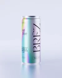 Brez Lemon Elderflower THC 5mg 12oz 4pk Cn