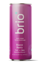 Brio Razz Berry THC 10mg 16oz 4pk Cn