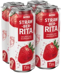 Bud Light Straw Ber Rita 16oz 4pk Cn