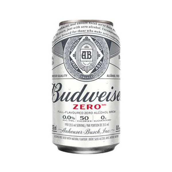 Budweiser Zero 12oz 12pk Cn Budweiser Zero 12oz 12pk Cn