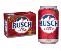 Busch Light Apple 12oz 12pk Cn