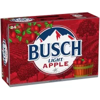 Busch Light Apple 12oz 24pk Cn