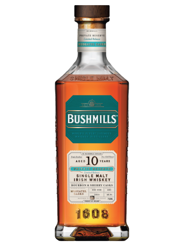 Bushmills 10yr Private Reserve Single Malt Irish Whiskey 750ml