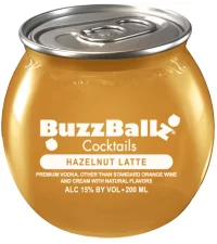 Buzzballz Hazelnut Latte 200ml