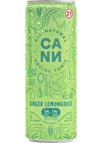 Cann Ginger Lemongrass THC 5mg 12oz 4pk Cn