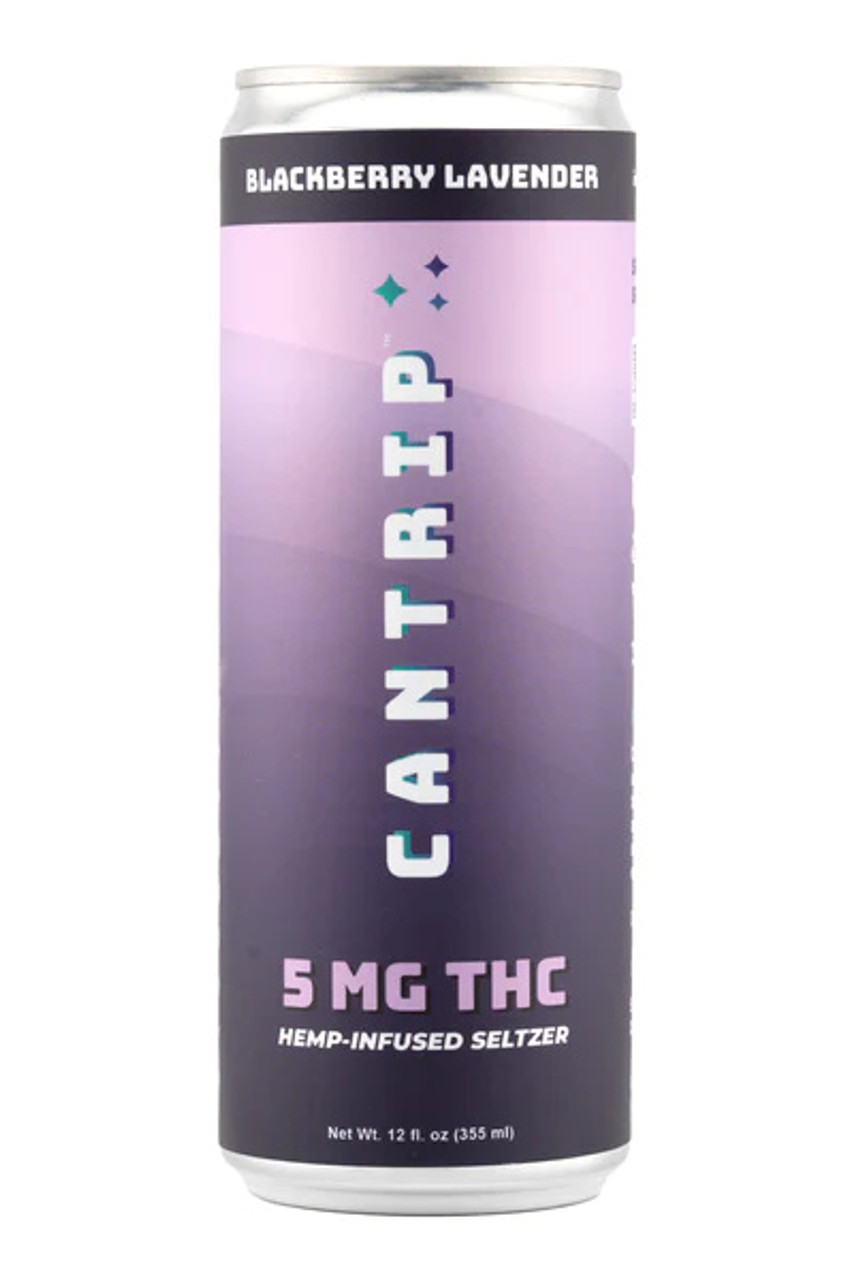 Cantrip Blackberry Lavender THC 5mg 12oz 4pk Cn