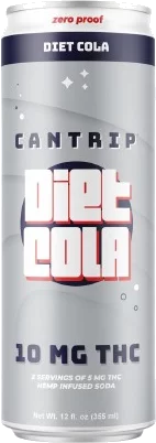 Cantrip Diet Cola THC 10mg 12oz 4pk Cn