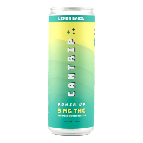 Cantrip Lemon Basil THC 5mg 12oz 4pk Cn