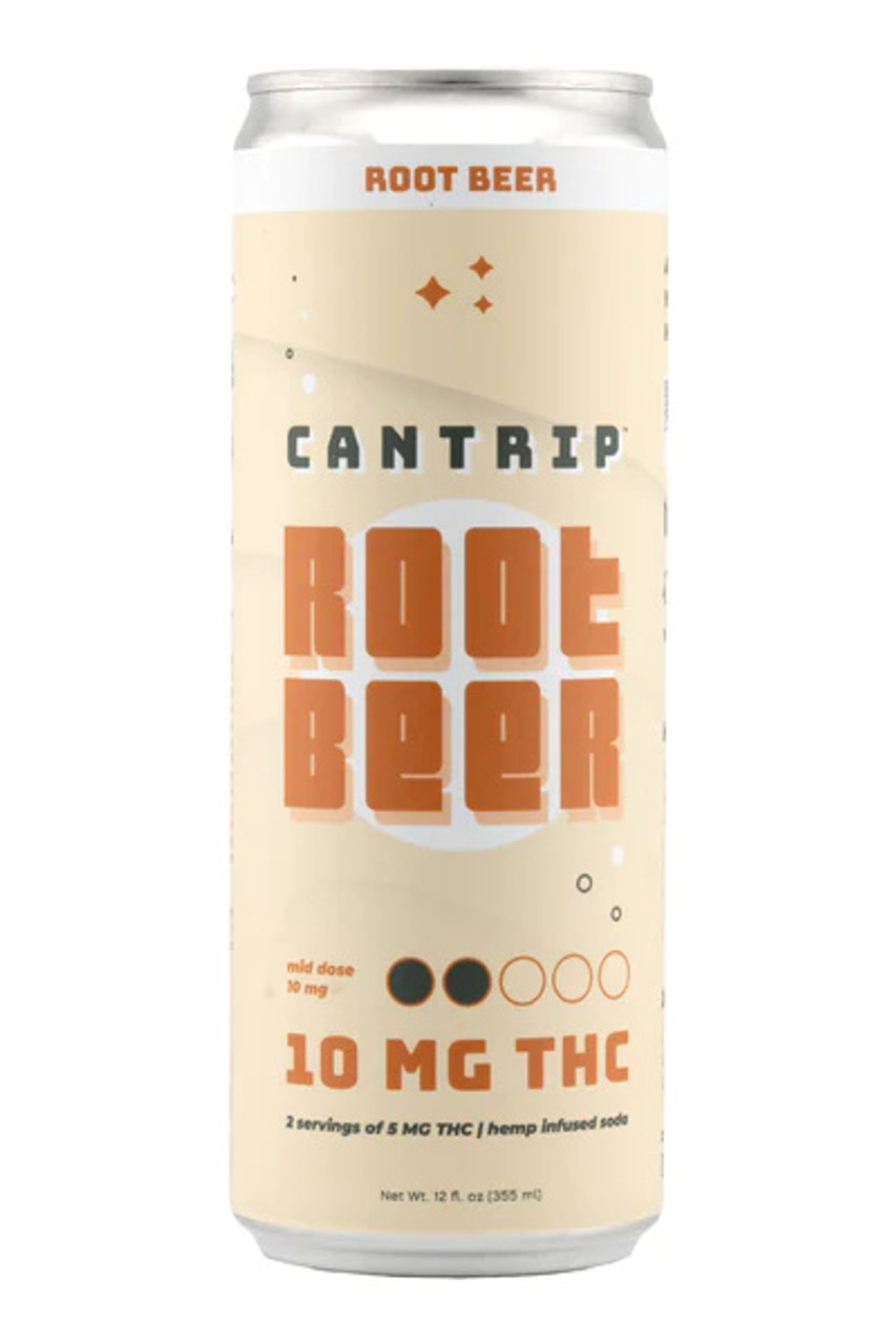Cantrip Root Beer THC 10mg 12oz 4pk Cn