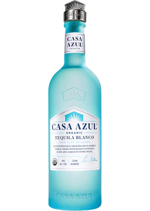 Casa Azul Organic Blanco Tequila 750ml