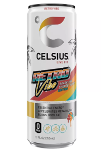 Celsius Retro Vibe 12oz