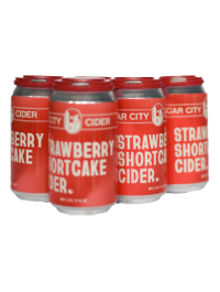 Cigar City Cider Strawberry Shortcake 16oz 4pk Cn