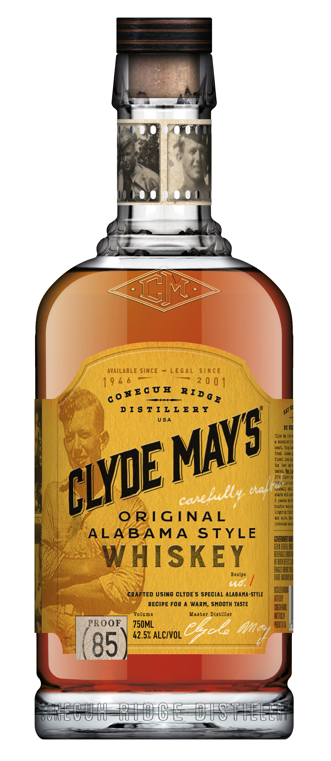 Clyde Mays Alabama Style Whiskey 750ml