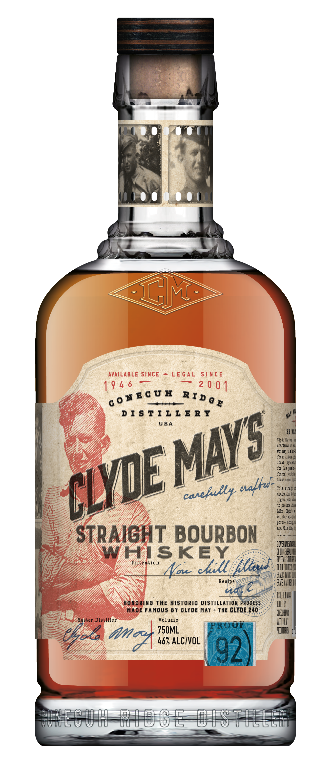 Clyde Mays Straight Bourbon 750ml