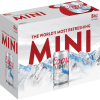 Coors Lt Mini 8oz 12pk Cn