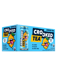 Crooked Tea Lemon Tea 11.5oz 8pk