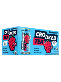 Crooked Tea Raspberry Tea 11.5oz 8pk