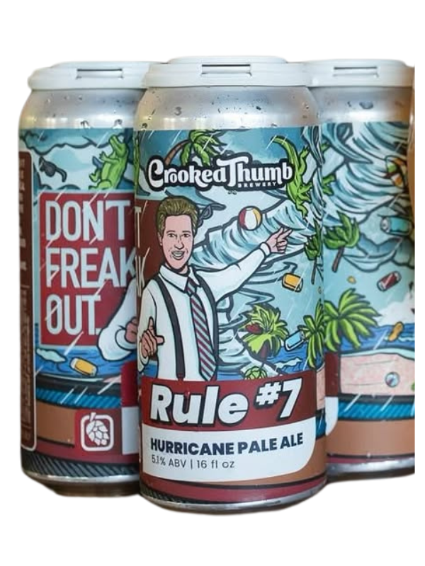 Crooked Thumb Rule #7 Pale Ale 16oz 4pk Cn