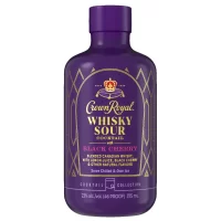 Crown Royal Black Cherry Whisky Sour Cocktail 750ml