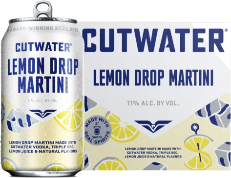 Cutwater Lemon Drop Martini 12oz 4Pk Cn