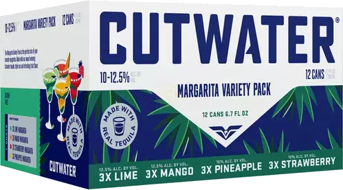 Cutwater Margarita Variety 6.7oz 12pk Cn