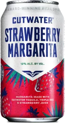 Cutwater Strawberry Margarita 12oz Sng Cn