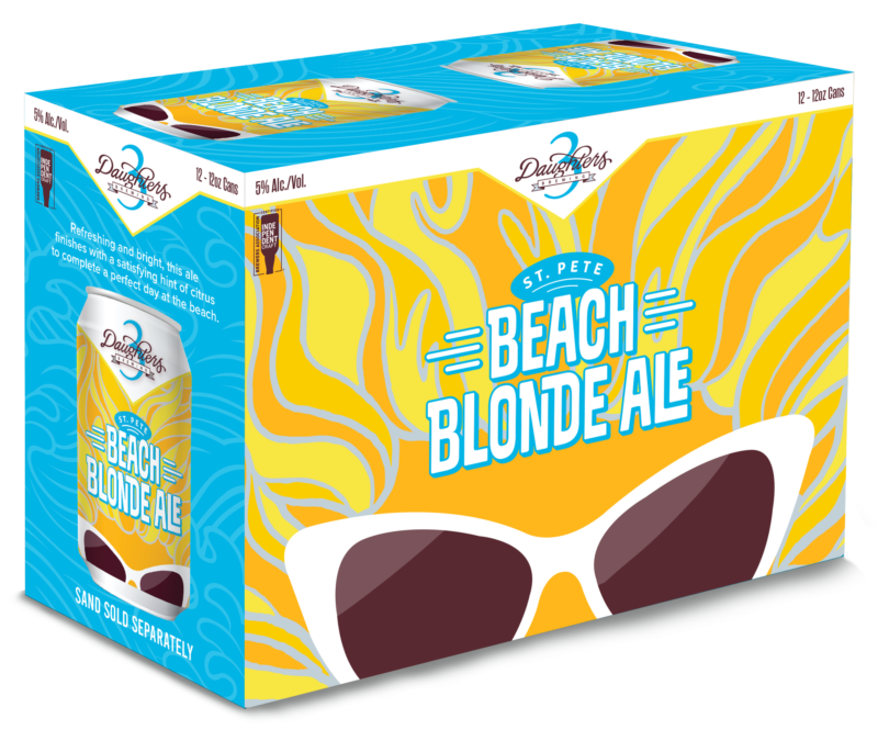 Daughters Beach Blonde Ale 12oz 12pk
