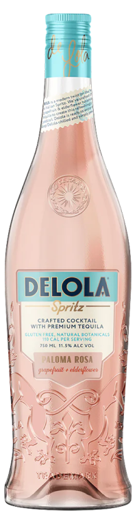 Delola Spritz Paloma Rosa Tequila Cocktail 375ml