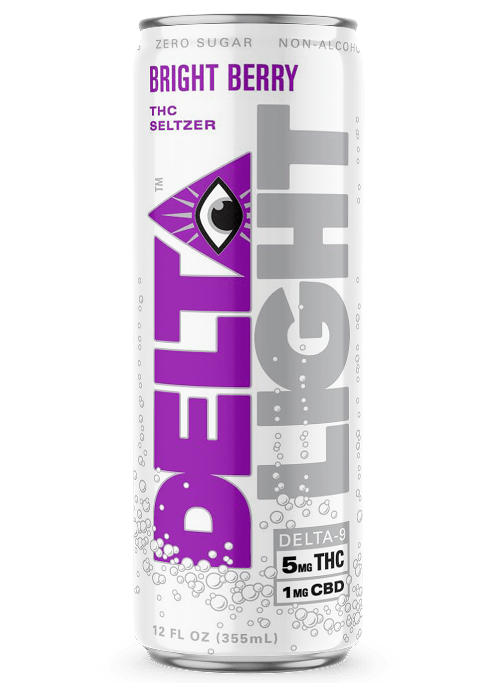 Delta Light 5MG THC Bright Berry 12oz 4pk Cn